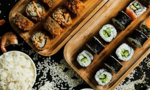 Роллы суши: вкусное сочетание риса и свежих ингредиентов